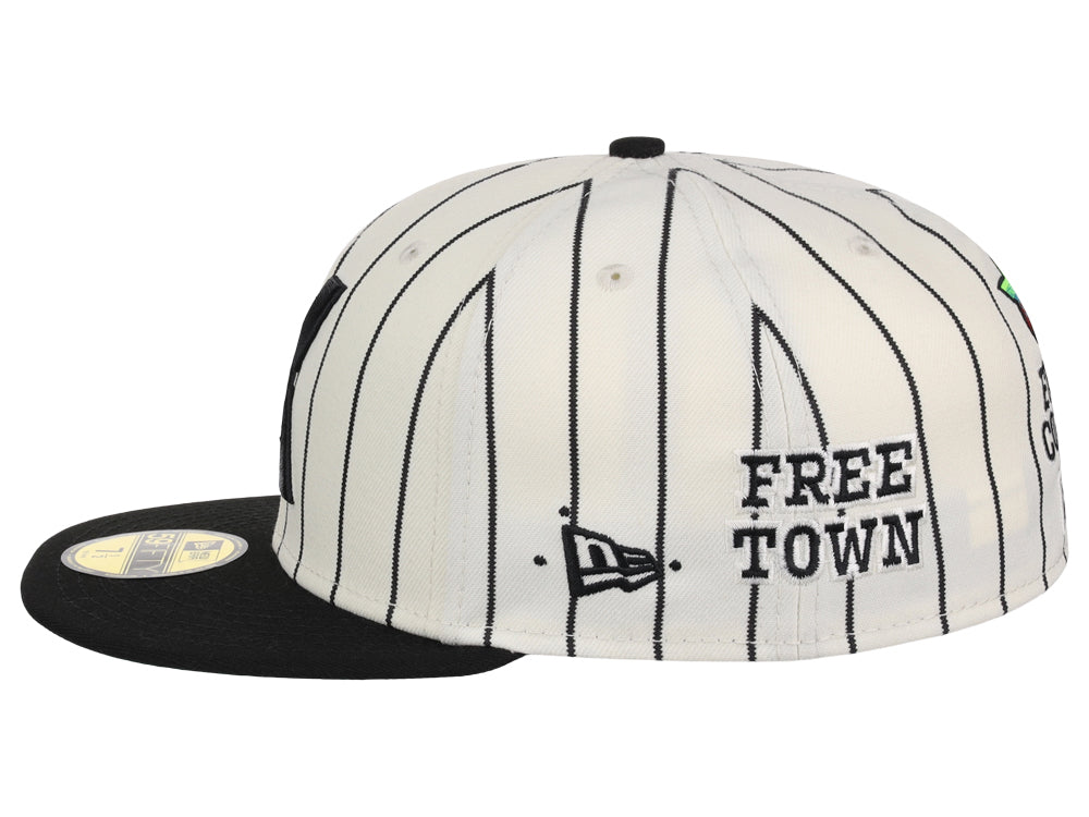 .idk. + LIDS HD FREECOAST HAT [STRIPED]