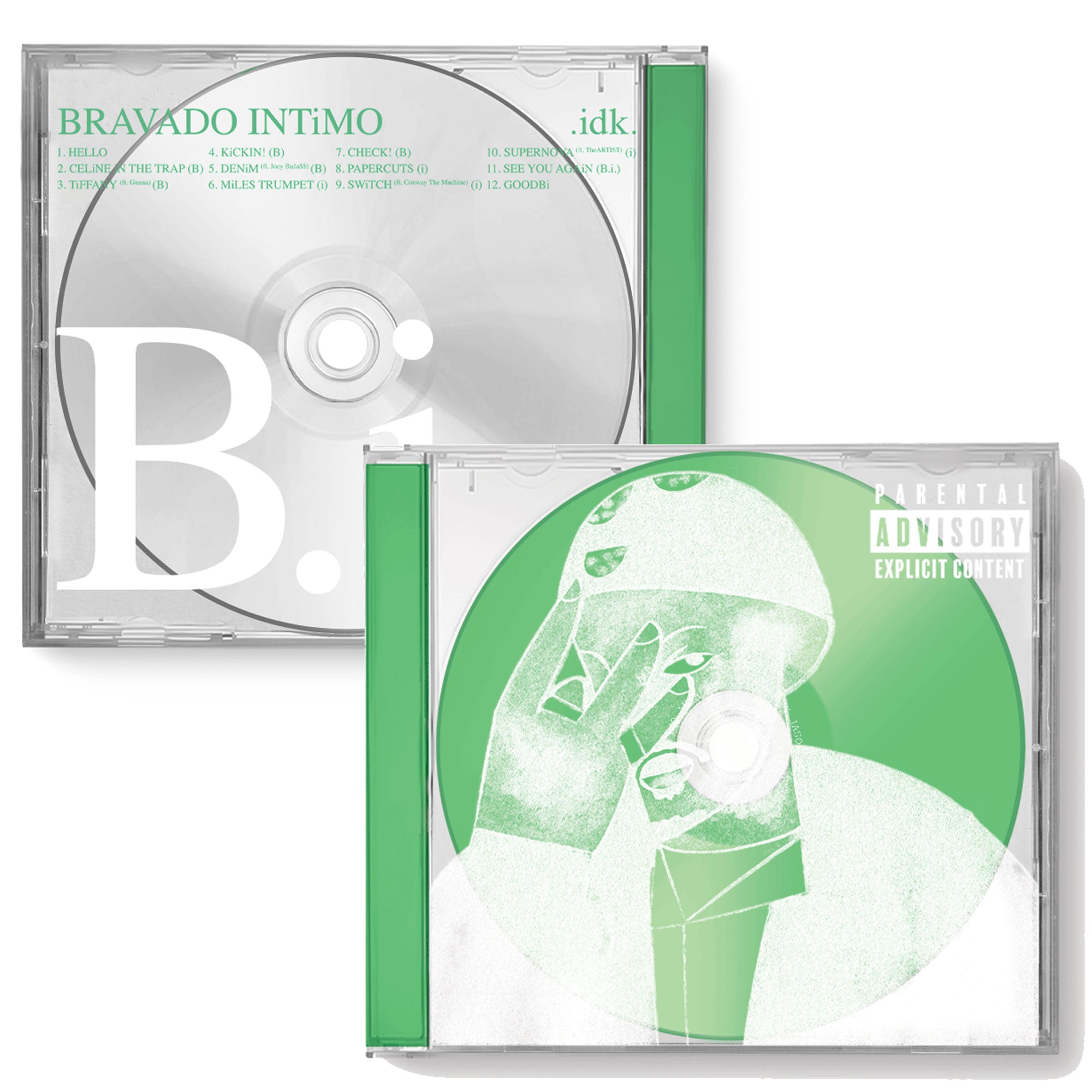 TRANSPARENT BRAVADO+INTiMO CD